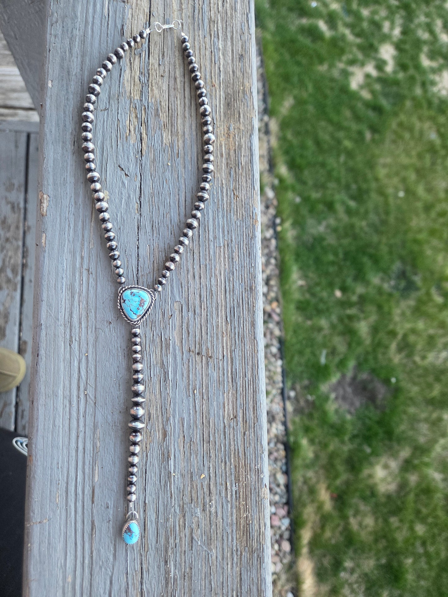 Golden Hills Turquoise Lariat