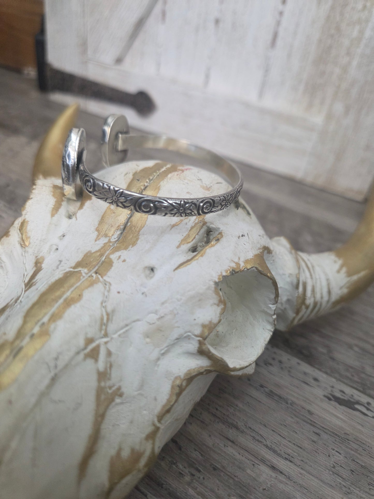 White Buffalo cuff