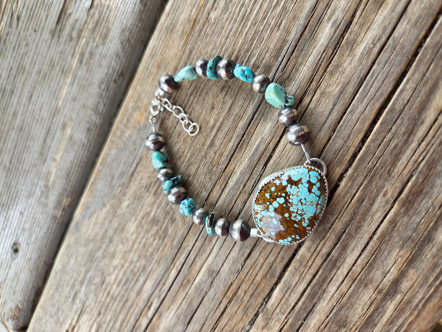 Royston Turquoise Adjustable Bracelet
