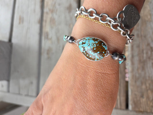 Royston Turquoise Adjustable Bracelet