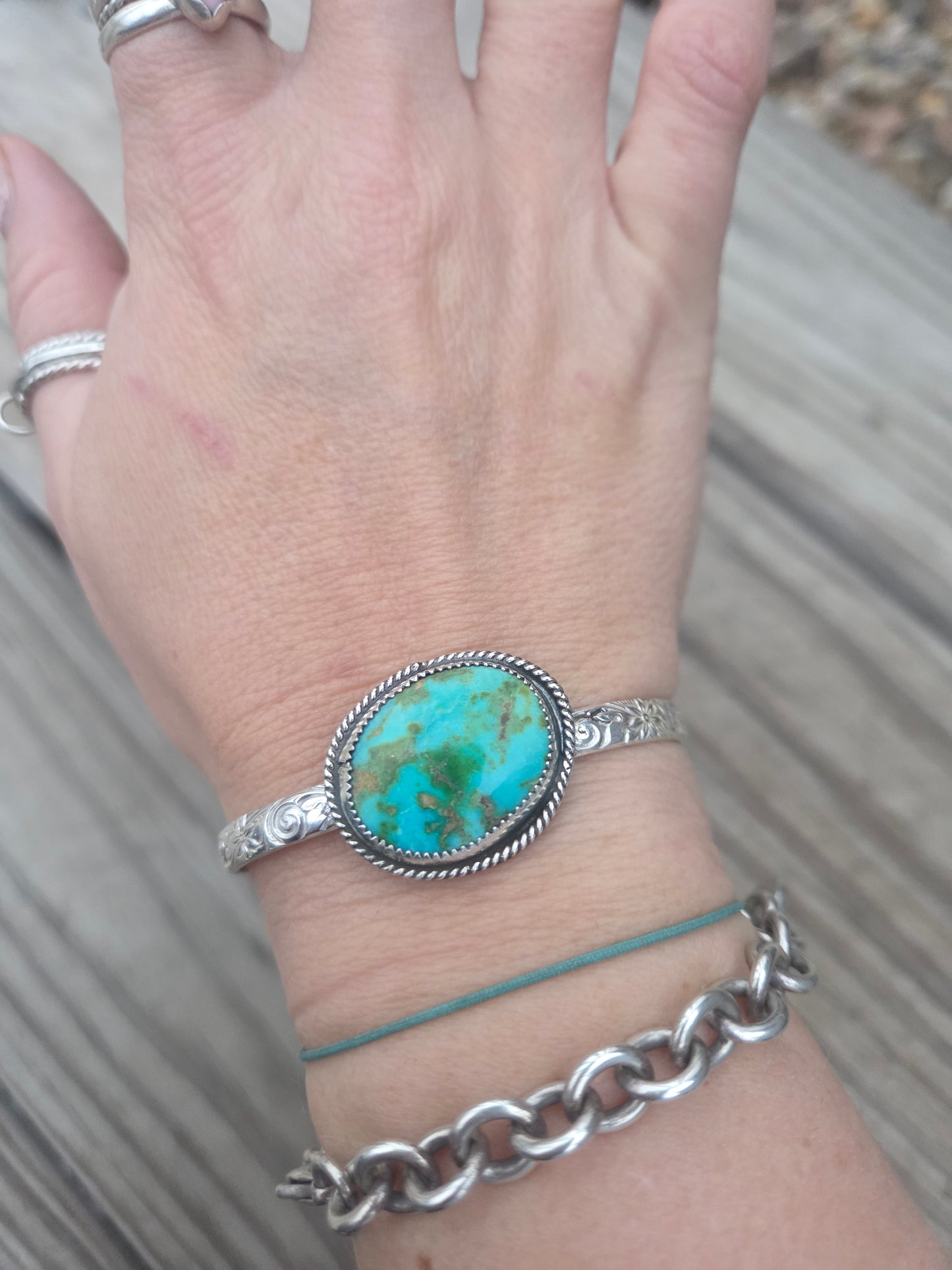 Sierra Bell Turquoise cuff