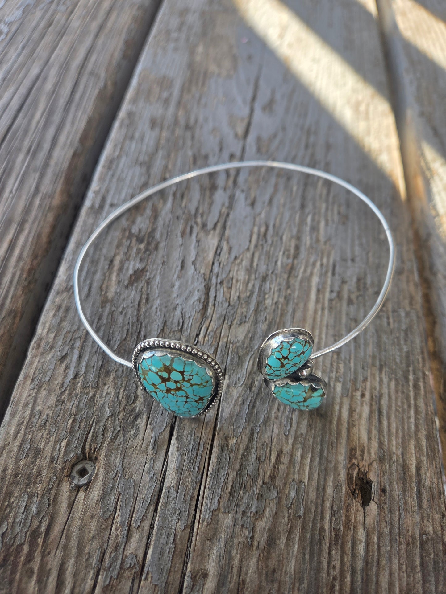 Number 9 Turquoise Neck Cuff