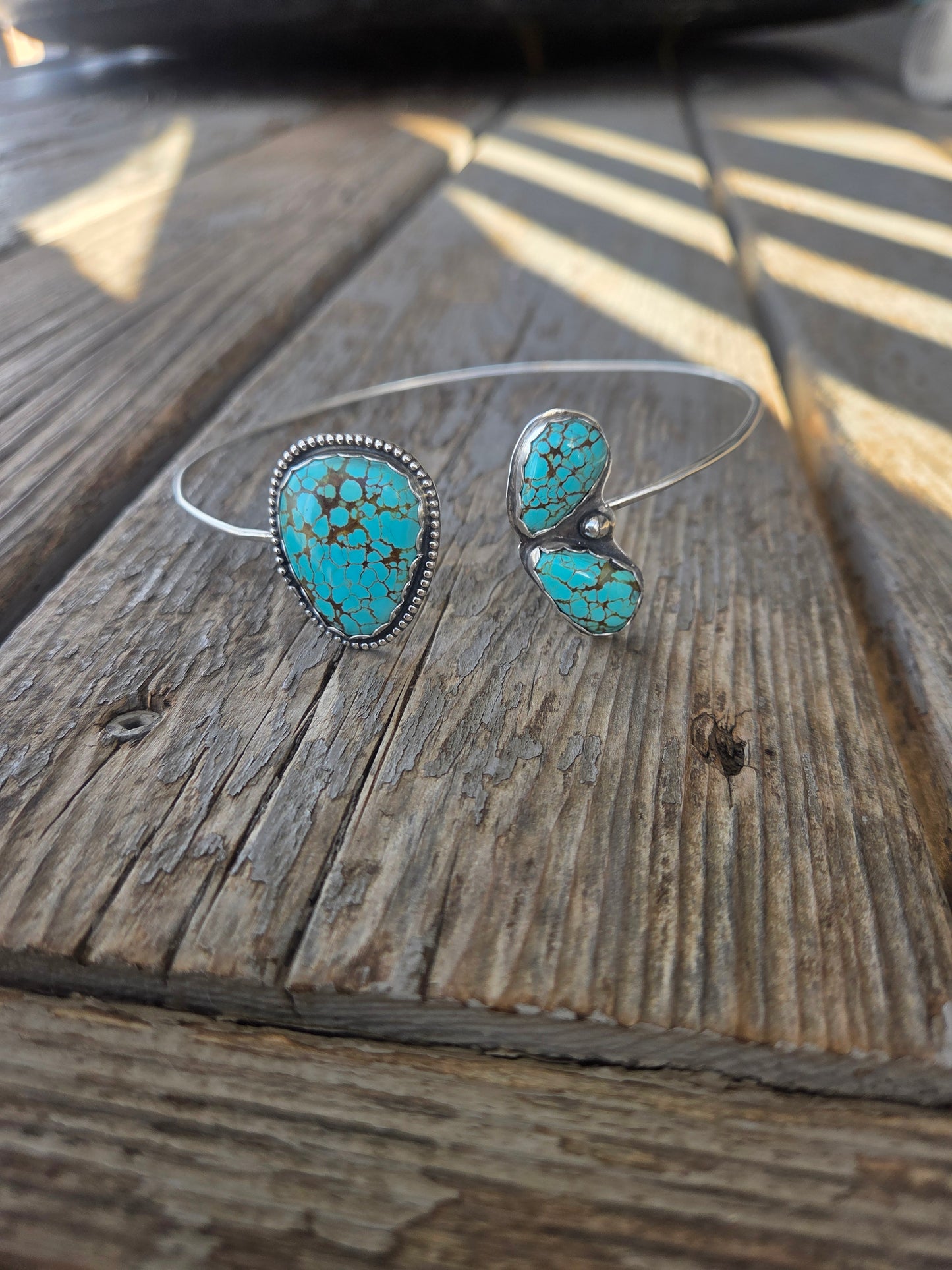 Number 9 Turquoise Neck Cuff