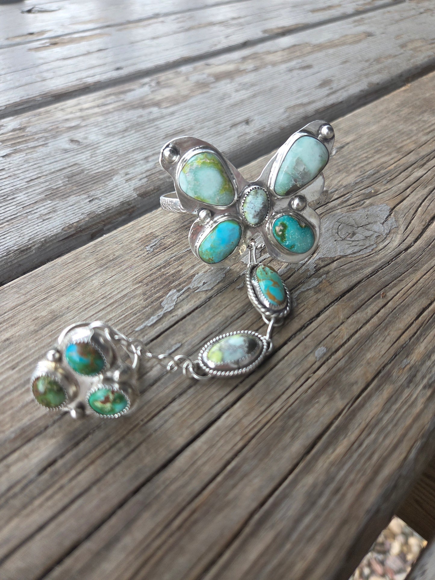 ButterFly bracelet ring combo