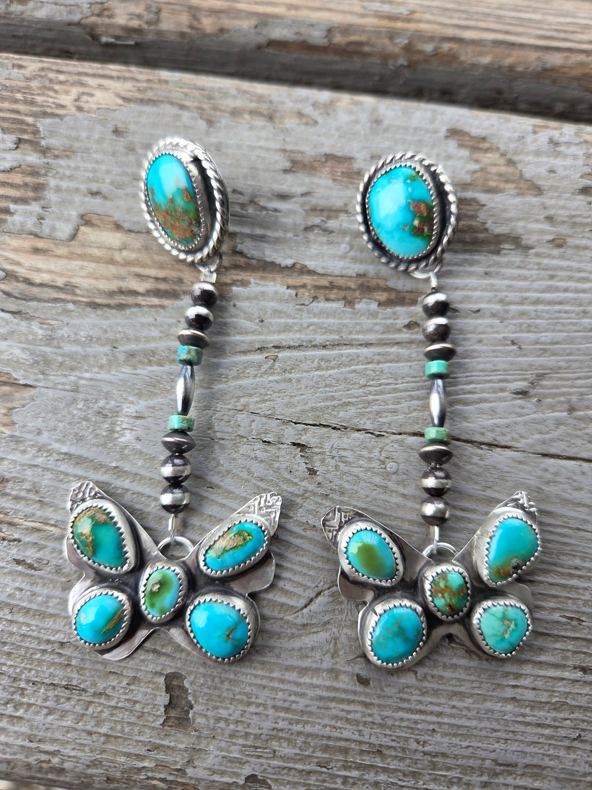 ButterFly Turquoise Earrings