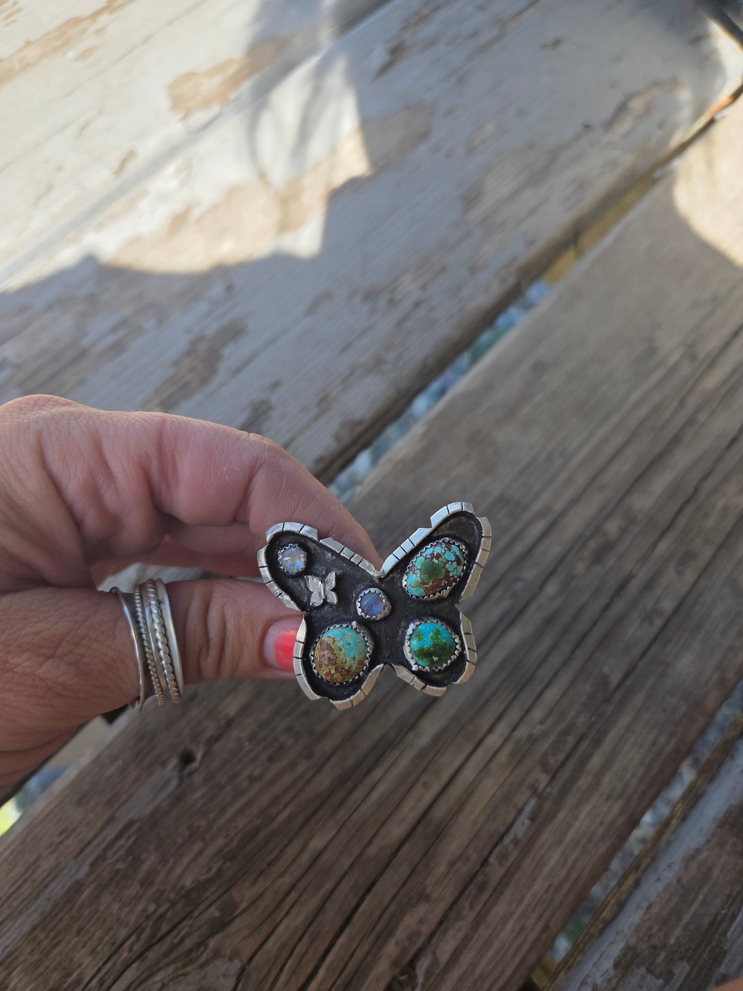 Butterfly Shadow Box Ring