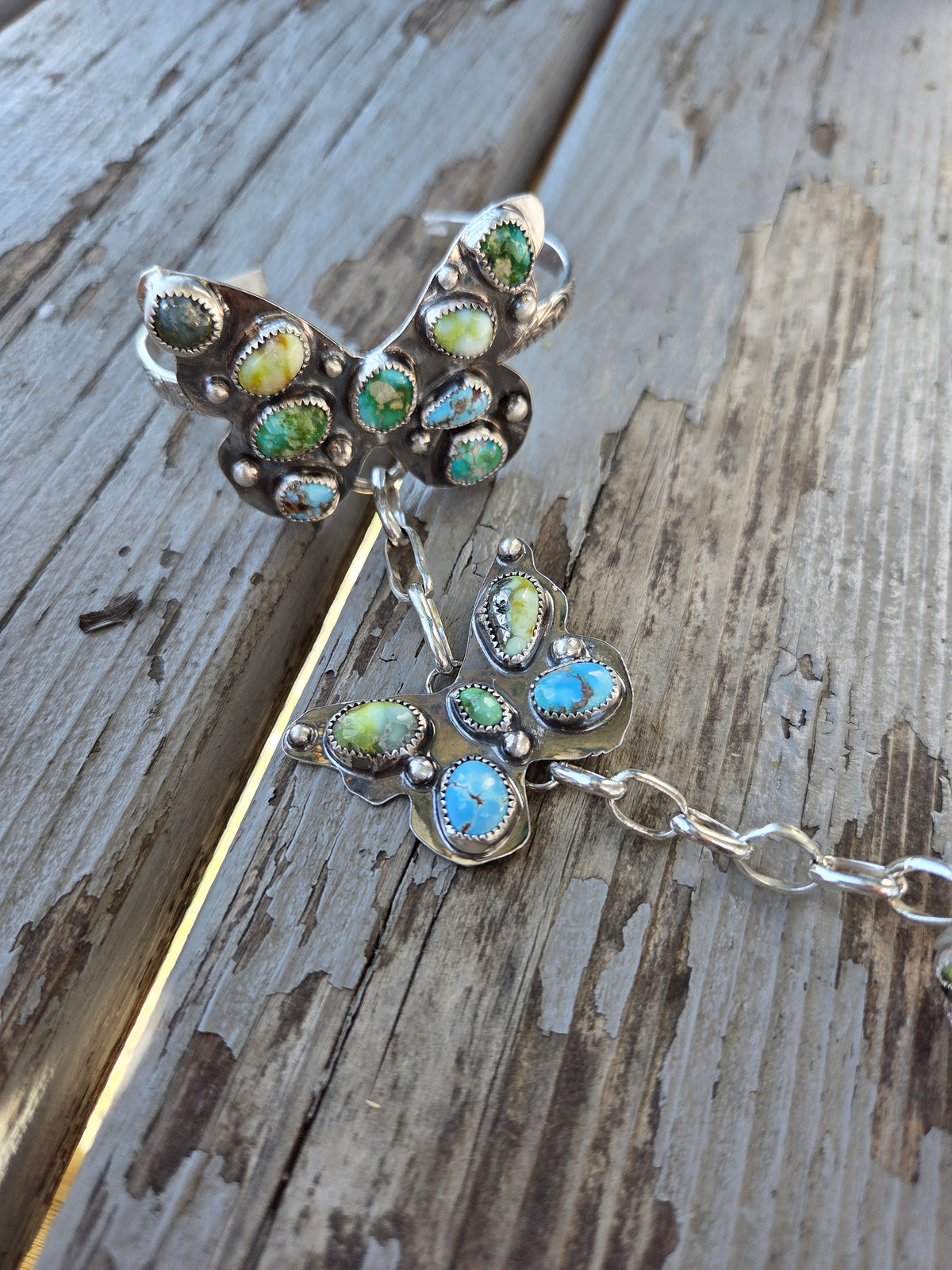 ButterFly/Heart Hand Chain