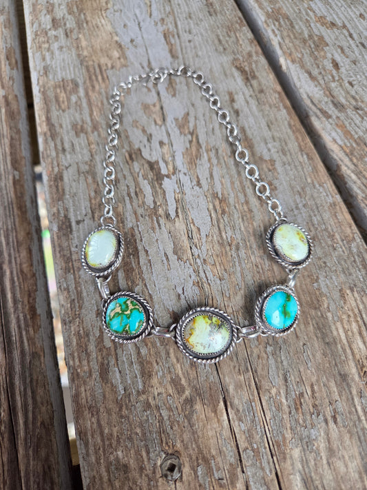 Sonoran Turquoise & Palomino Choker
