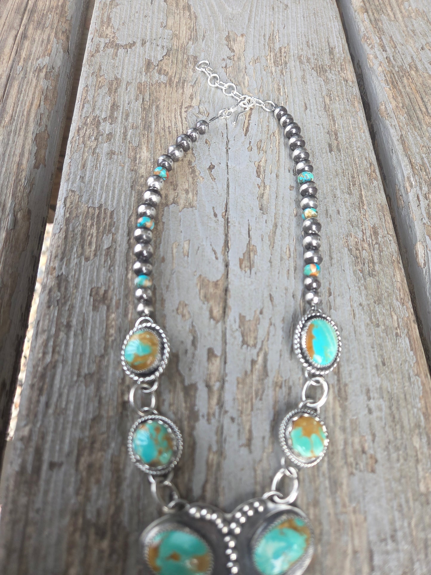 Hidden Valley & Tyrone Turquoise & Sterling Pearls