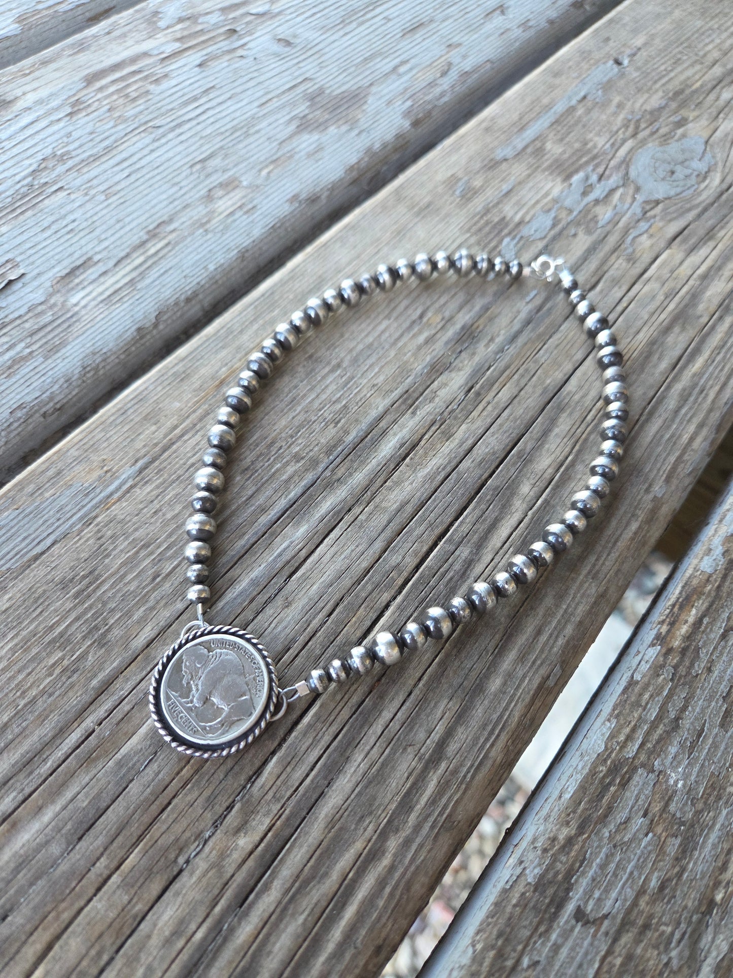 Buffalo Coin Necklace