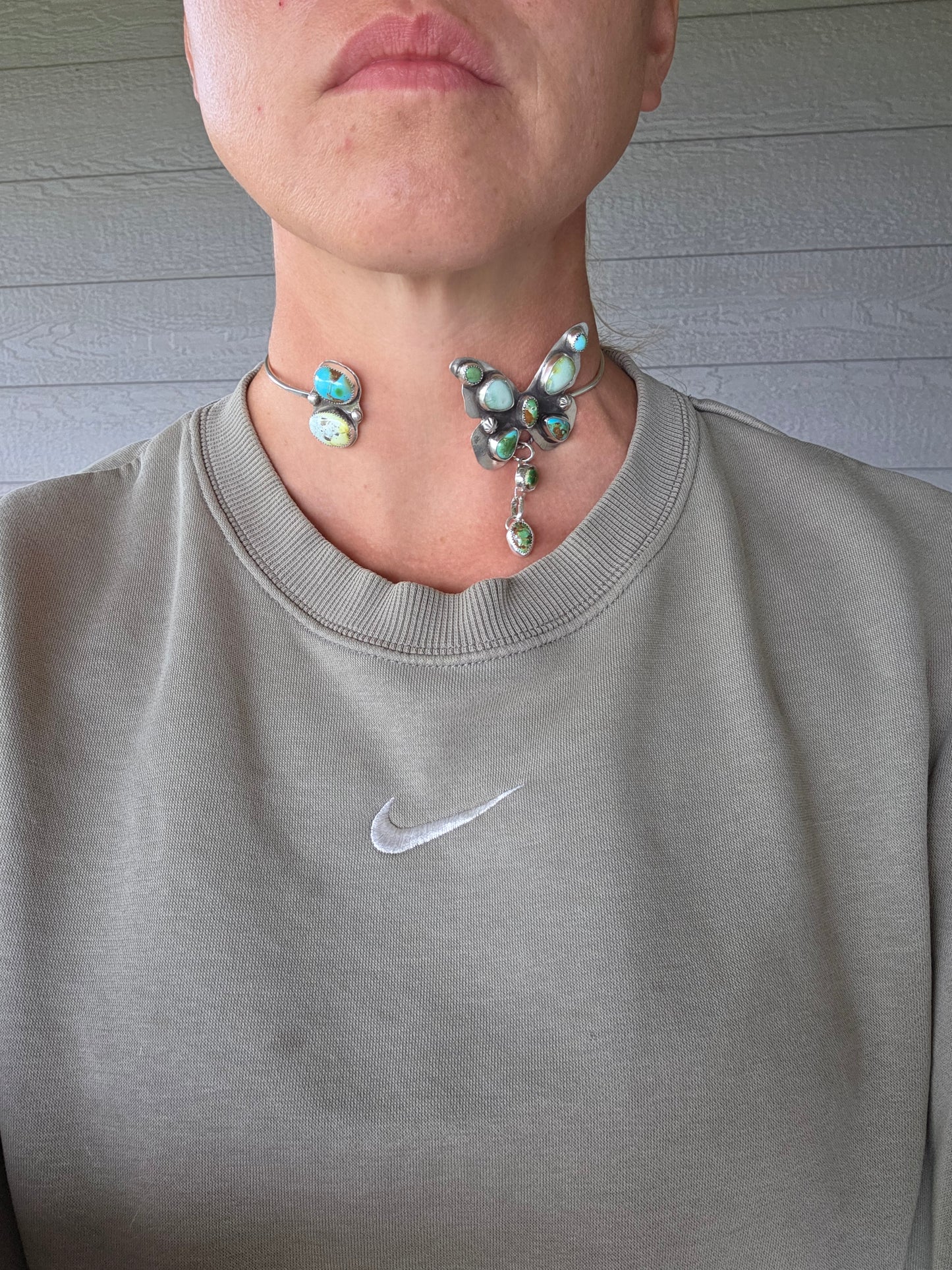 ButterFly Wire Neck Cuff