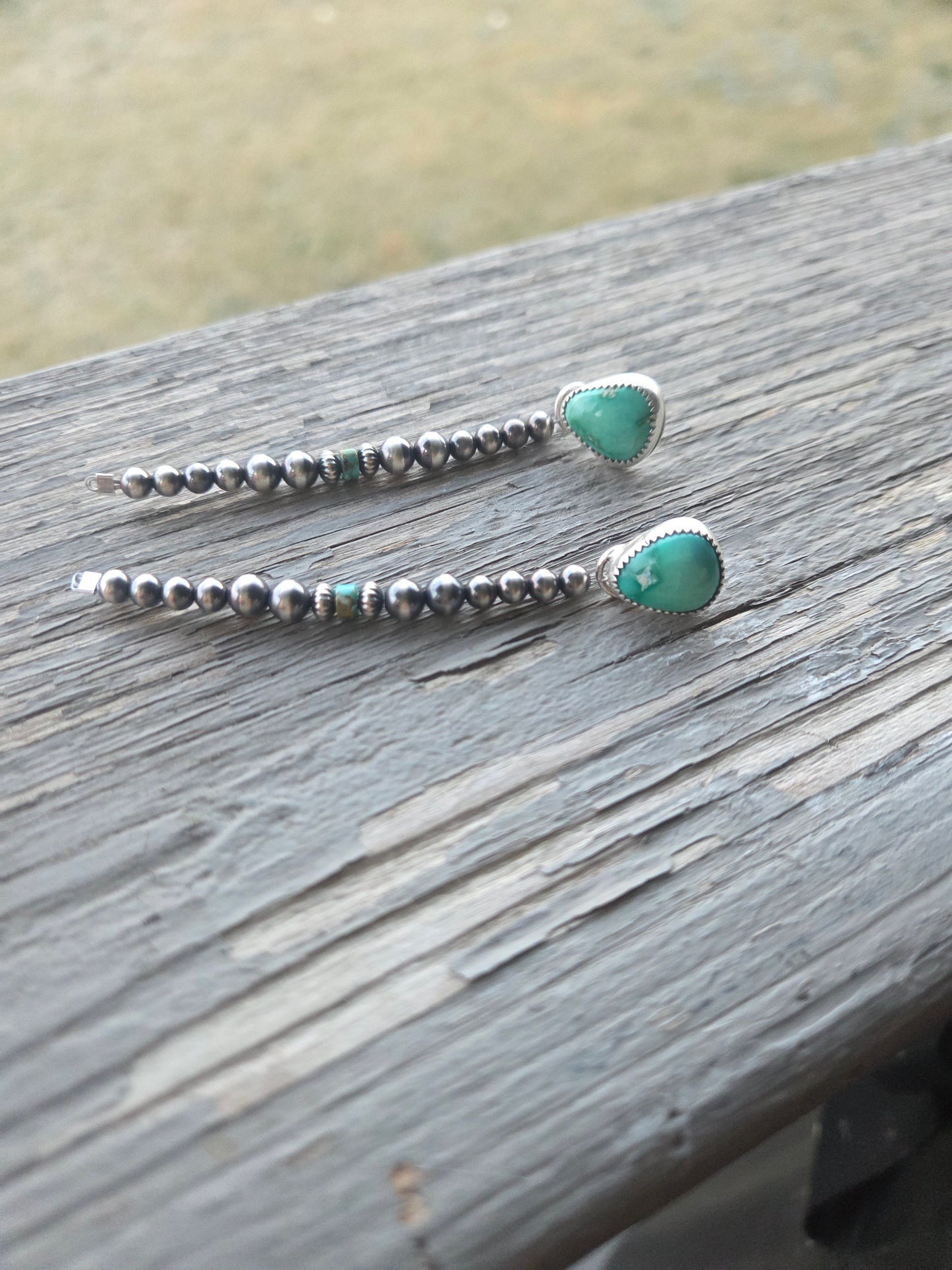 Emerald Valley Turquoise • Sterling Silver Pearls & Turquoise