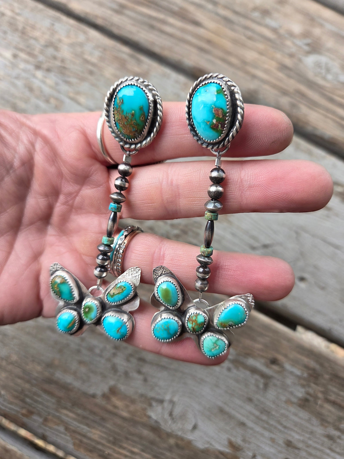 ButterFly Turquoise Earrings
