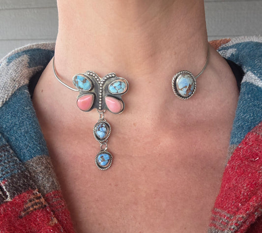 ButterFly Wire Neck Cuff