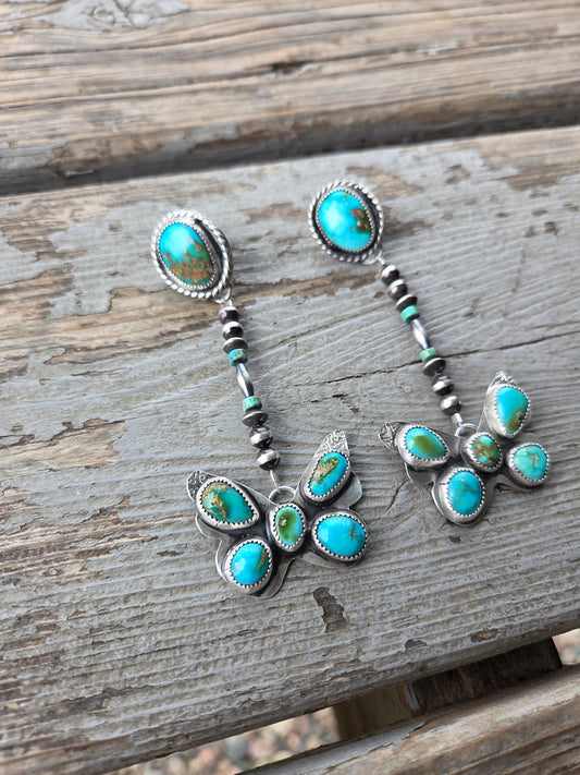 ButterFly Turquoise Earrings