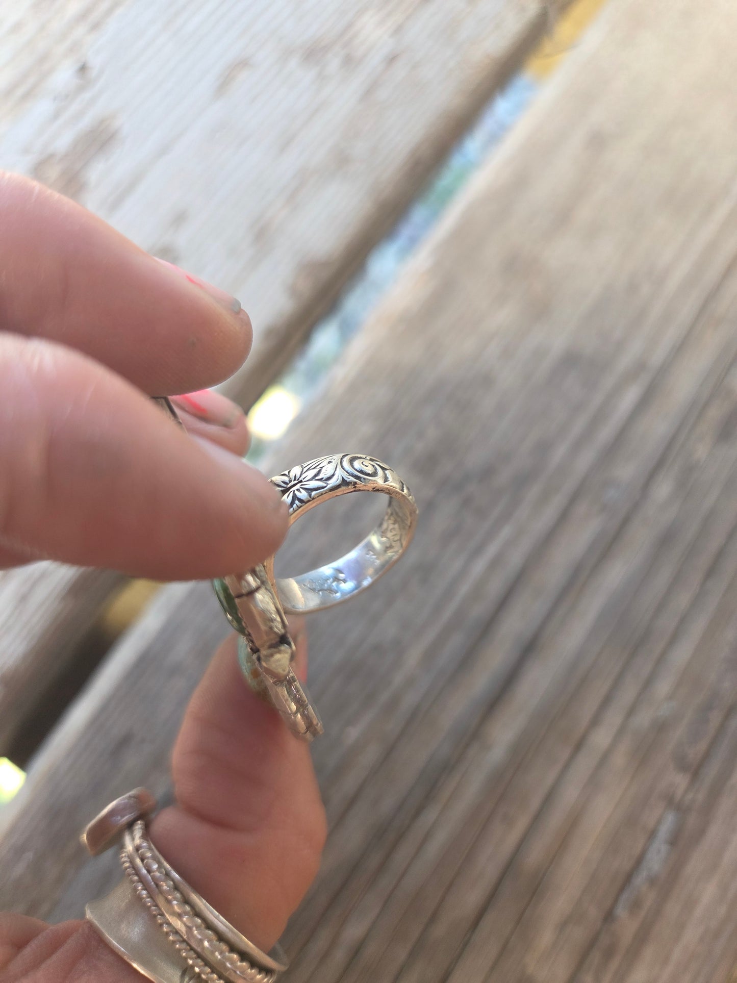 Butterfly Shadow Box Ring