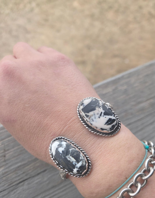 White Buffalo Cuff