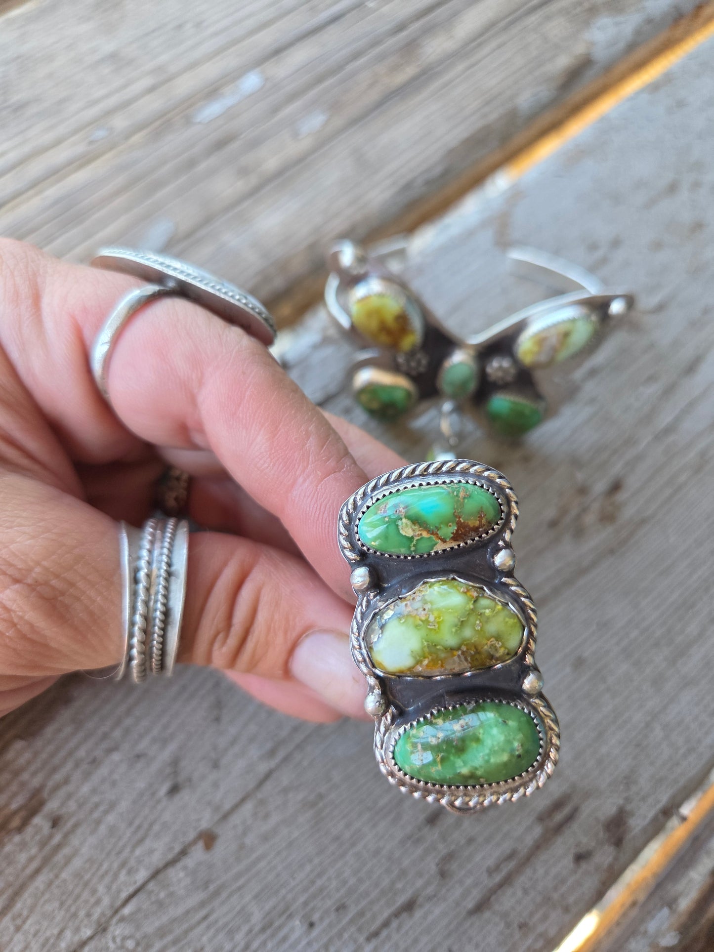 ButterFly bracelet ring combo