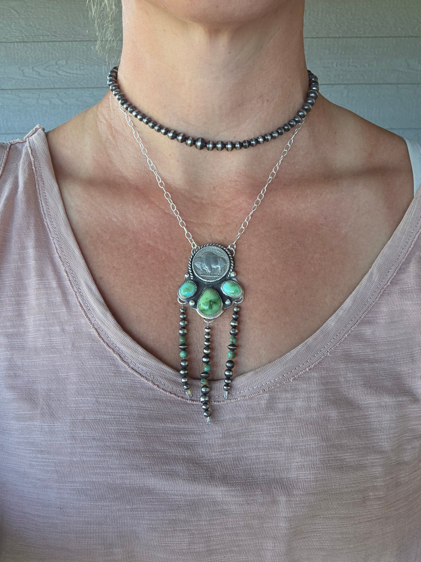 Buffalo Coin Necklace