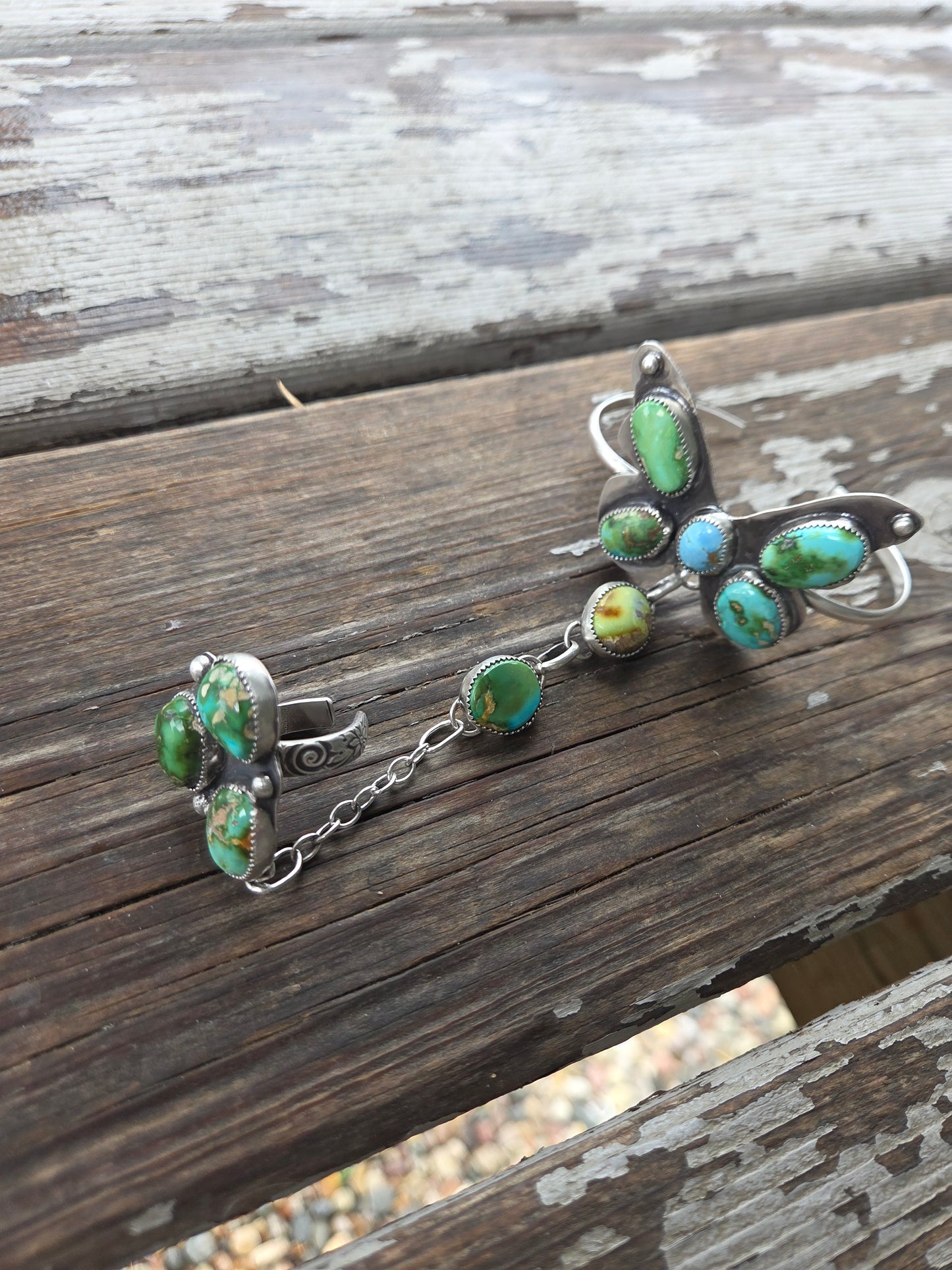 ButterFly bracelet ring combo