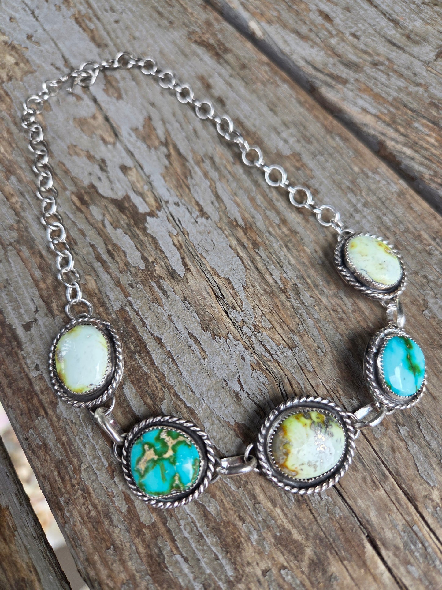 Sonoran Turquoise & Palomino Choker