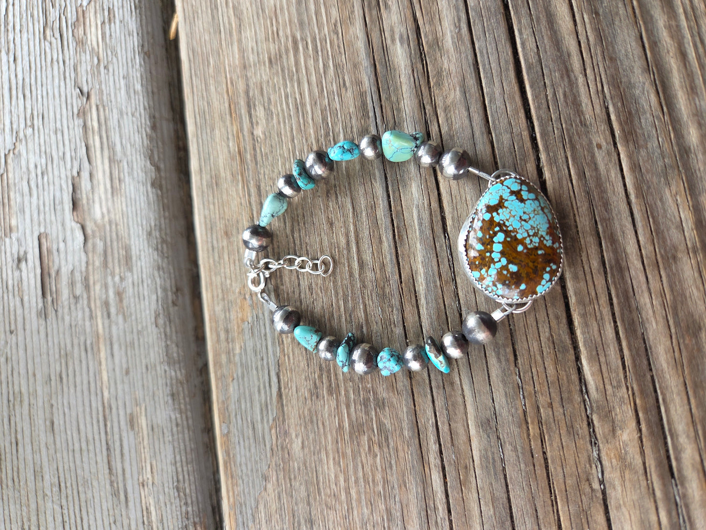 Royston Turquoise Adjustable Bracelet