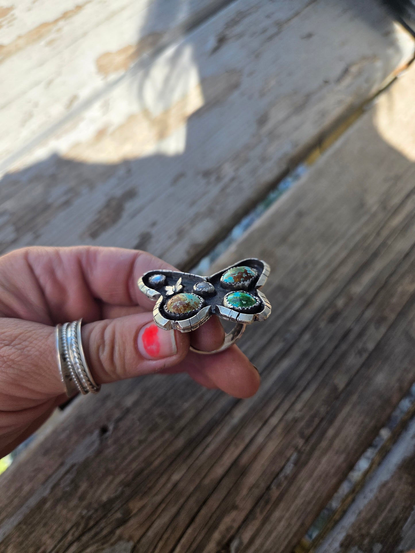 Butterfly Shadow Box Ring