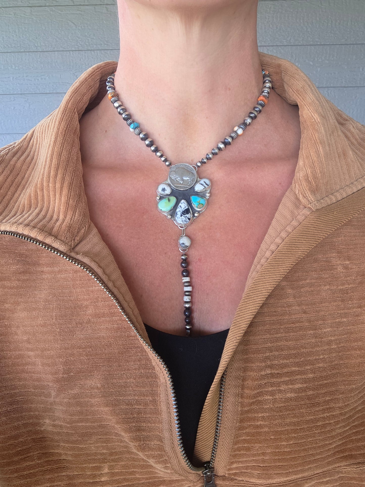 Buffalo Coin Necklace