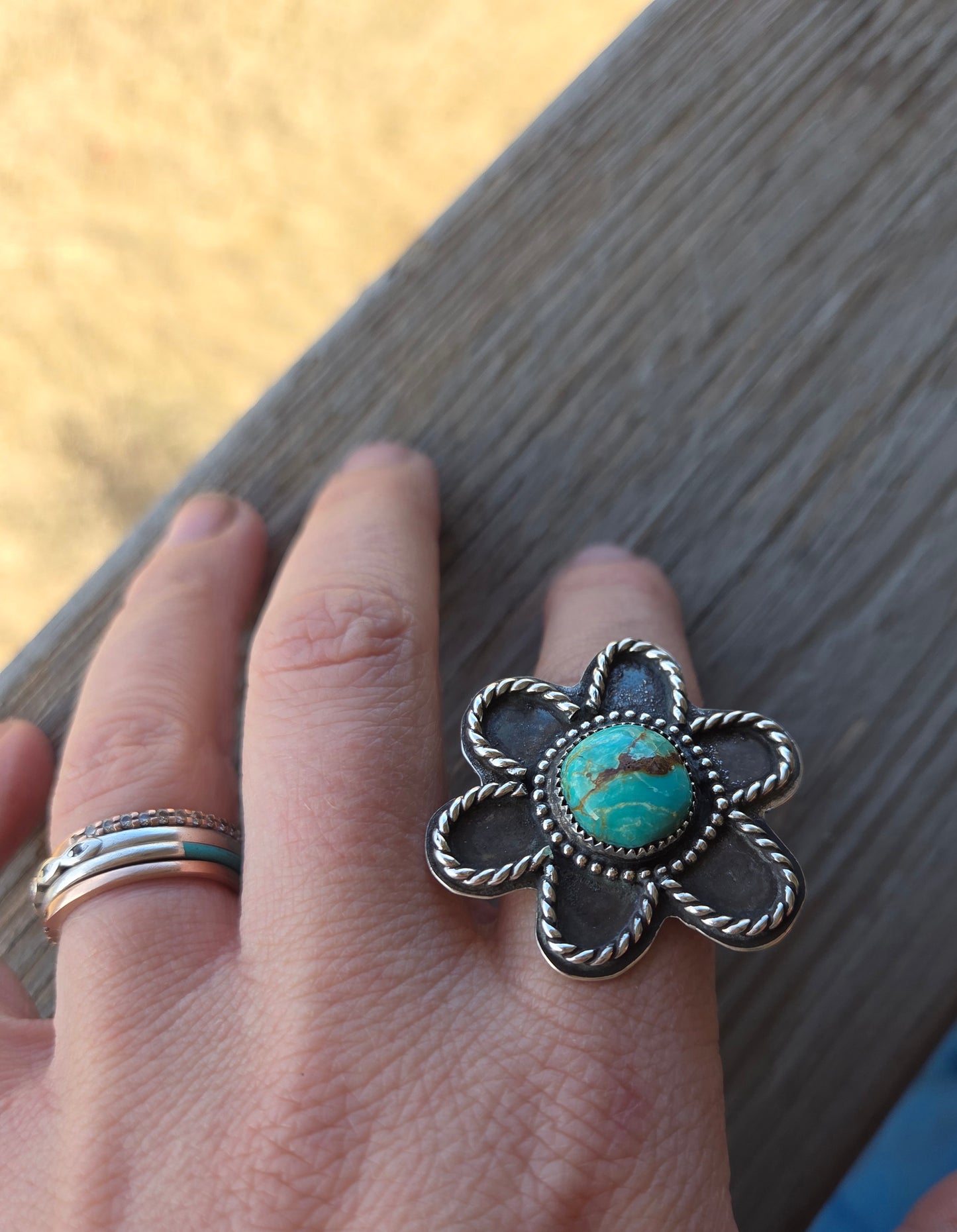 Hidden Valley Turquoise Flower