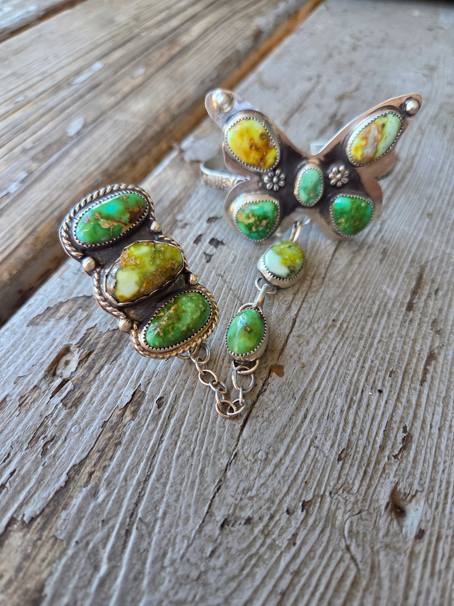 ButterFly bracelet ring combo