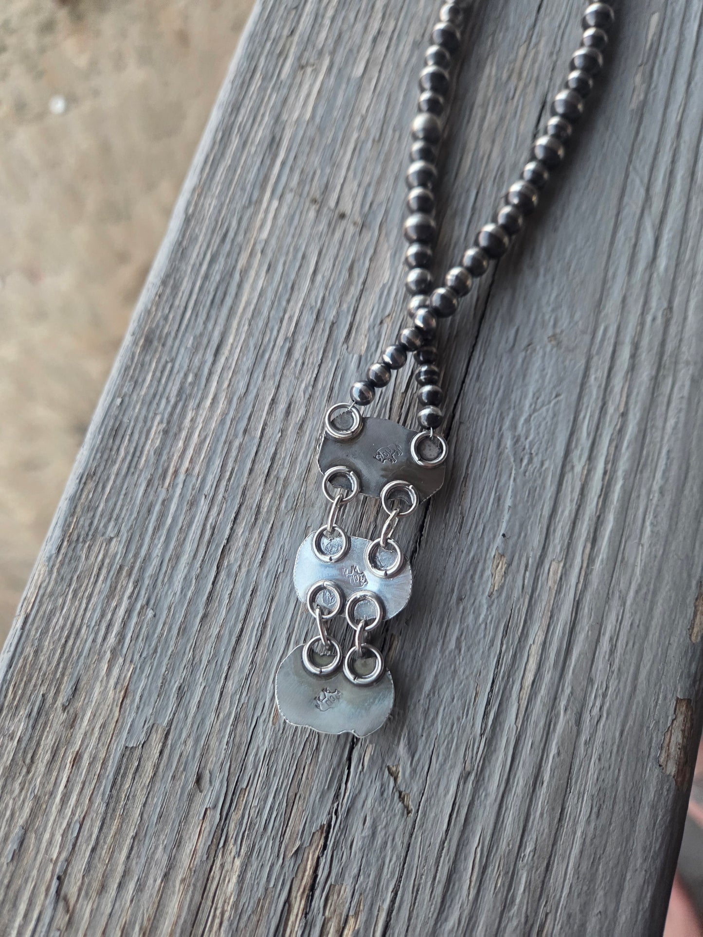 Golden Hill Turquoise & Sterling Pearls