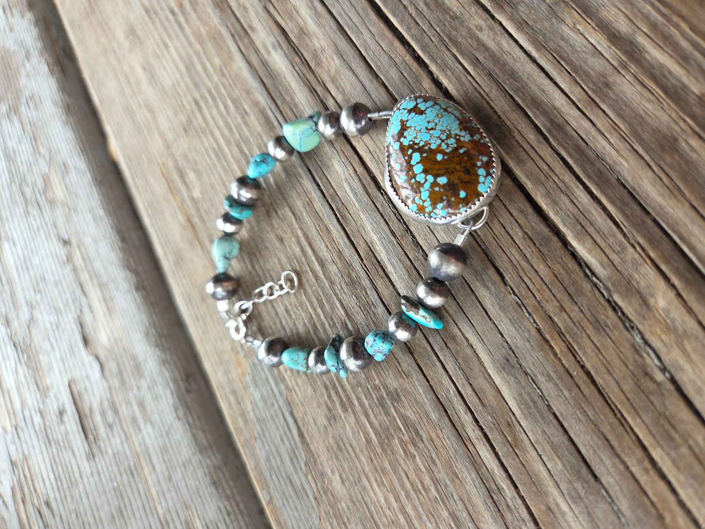 Royston Turquoise Adjustable Bracelet