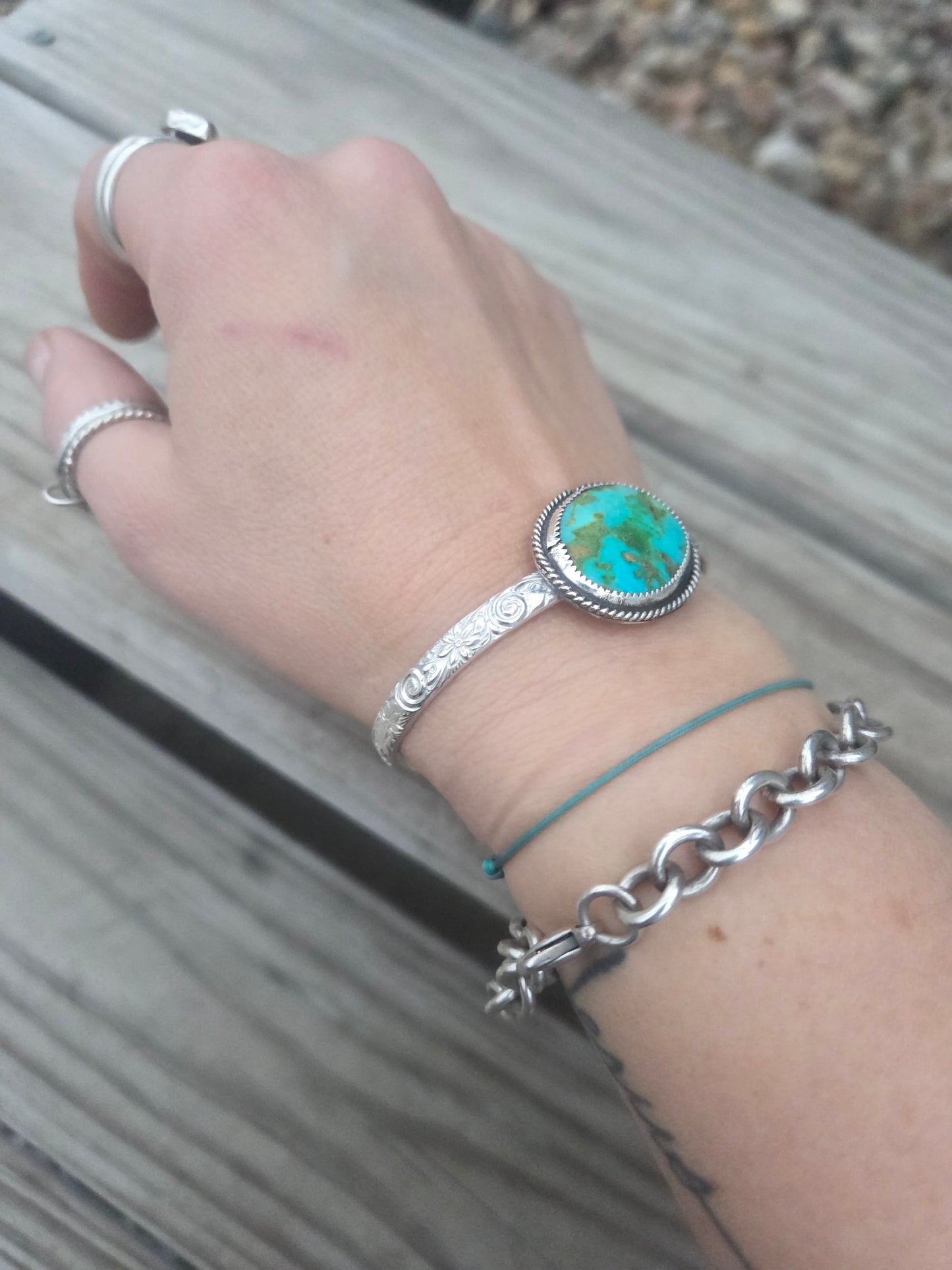 Sierra Bell Turquoise cuff