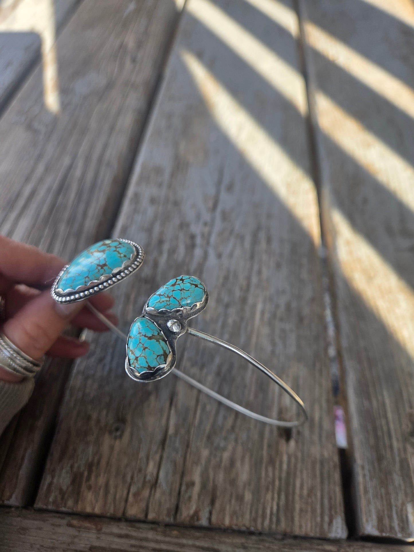 Number 9 Turquoise Neck Cuff