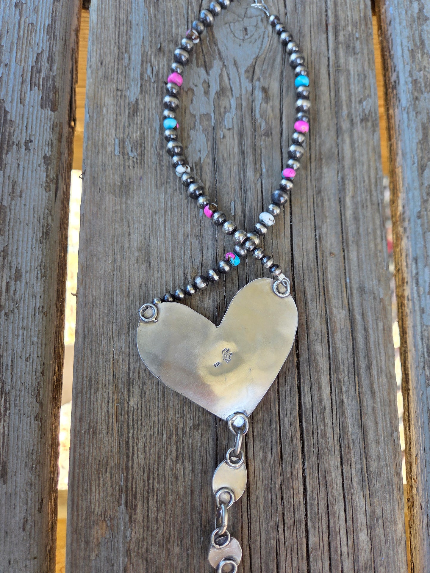 Heart Turquoise Cluster