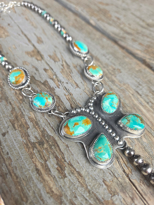 Hidden Valley & Tyrone Turquoise & Sterling Pearls