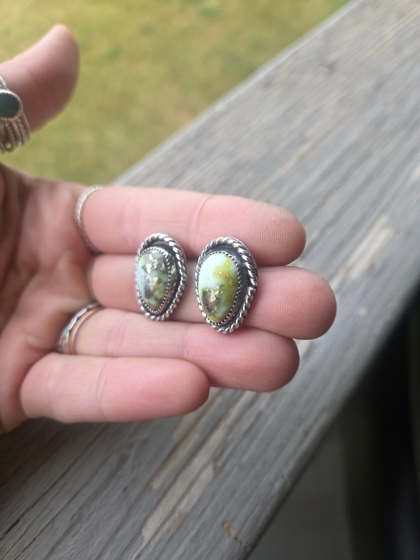 Palomino • Sterling Sliver Studs