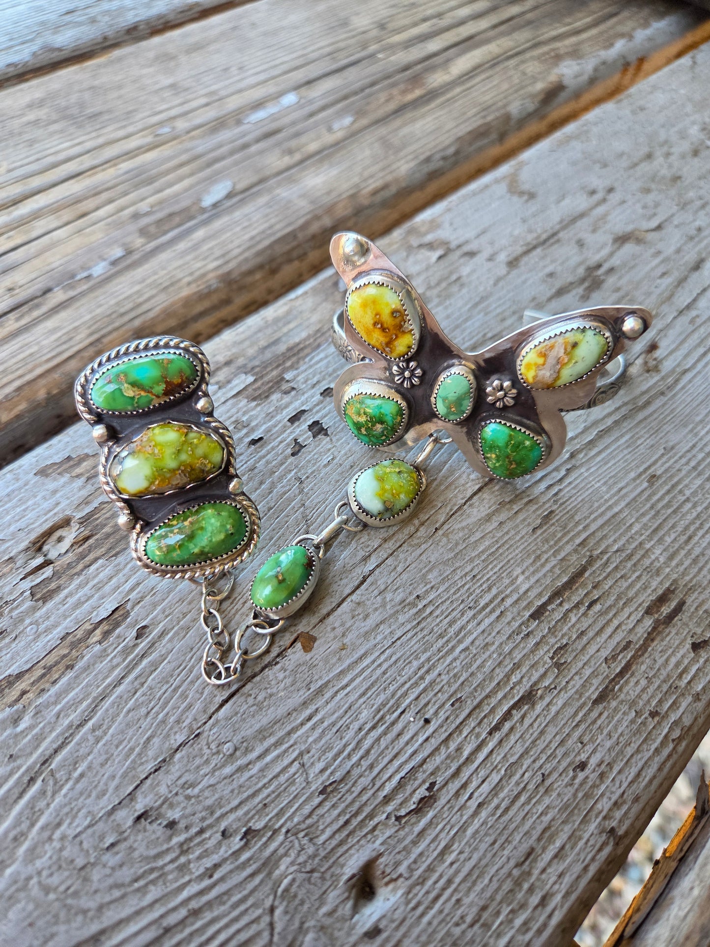 ButterFly bracelet ring combo