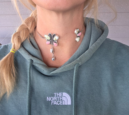 ButterFly Wire Neck Cuff