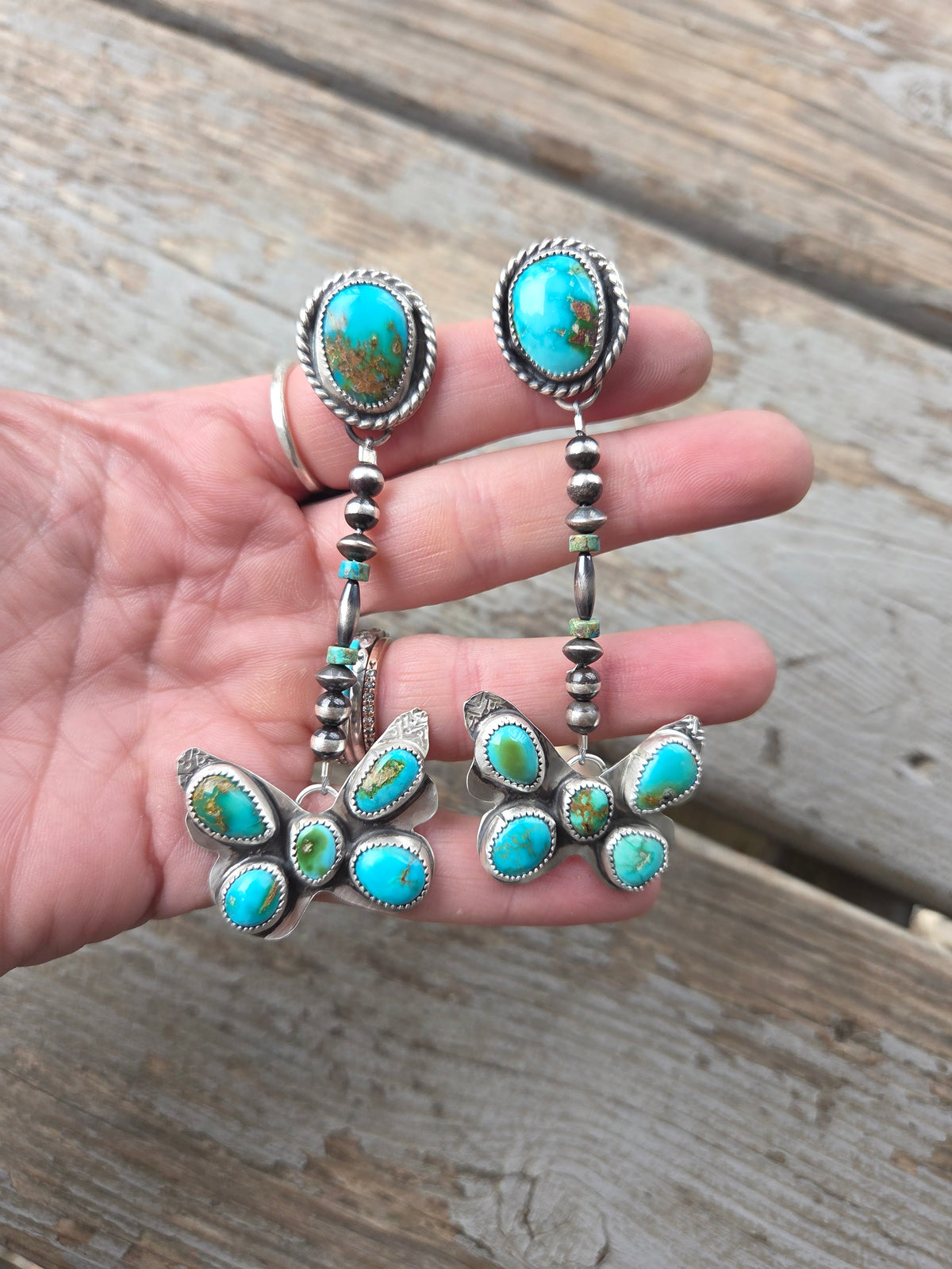 ButterFly Turquoise Earrings