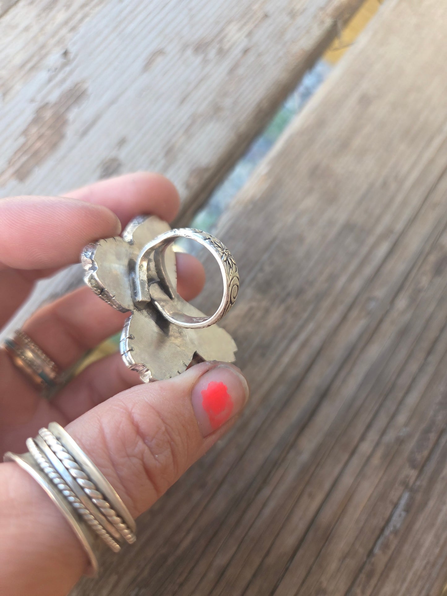 Butterfly Shadow Box Ring