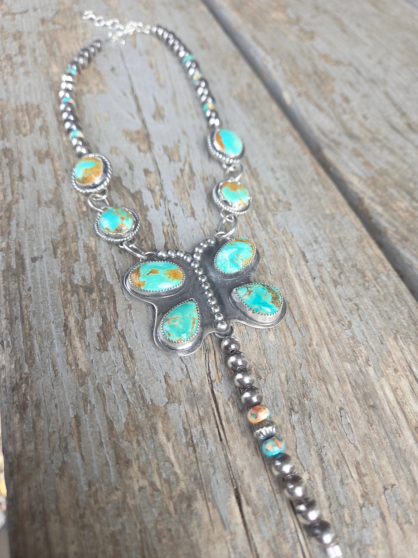 Hidden Valley & Tyrone Turquoise & Sterling Pearls