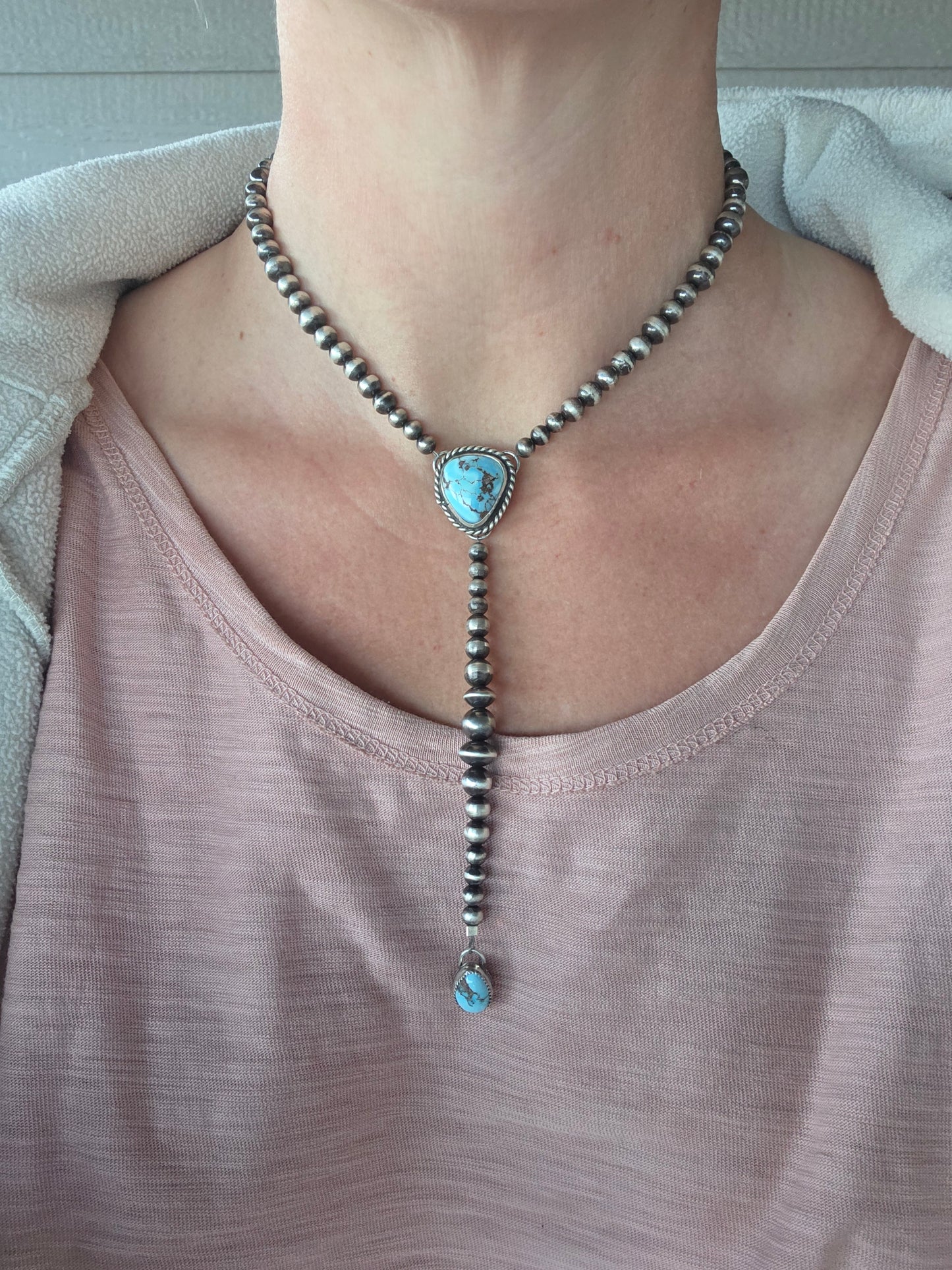 Golden Hills Turquoise Lariat