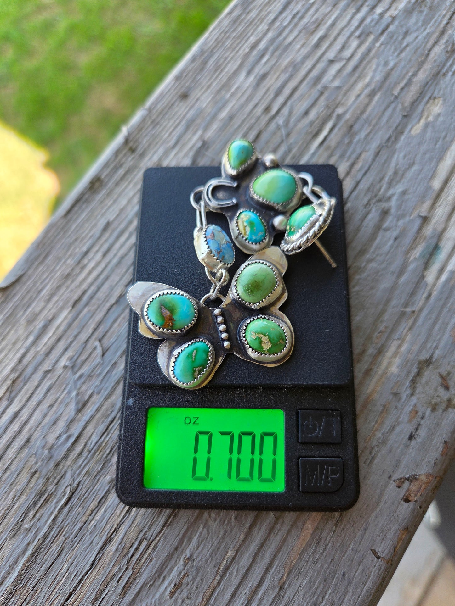 Butter Fly Turquoise Earrings