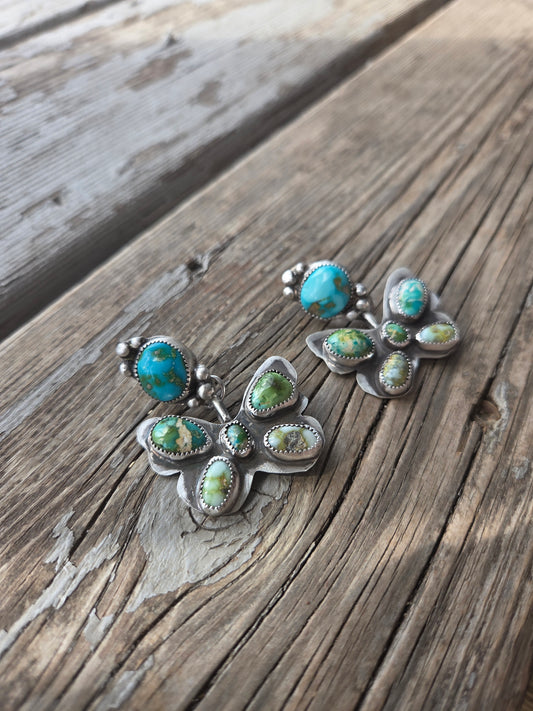 ButterFly Turquoise Earrings
