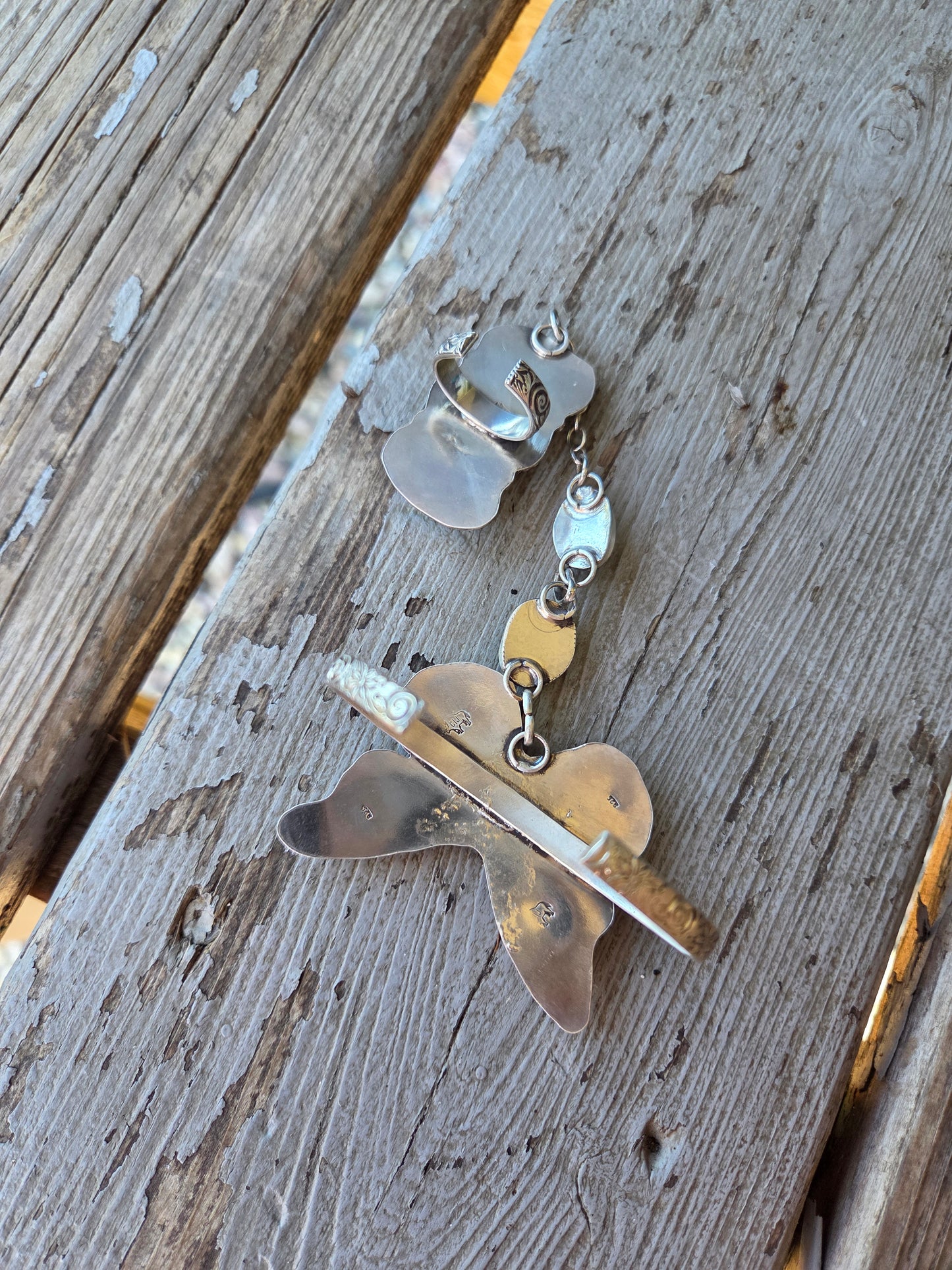 ButterFly bracelet ring combo