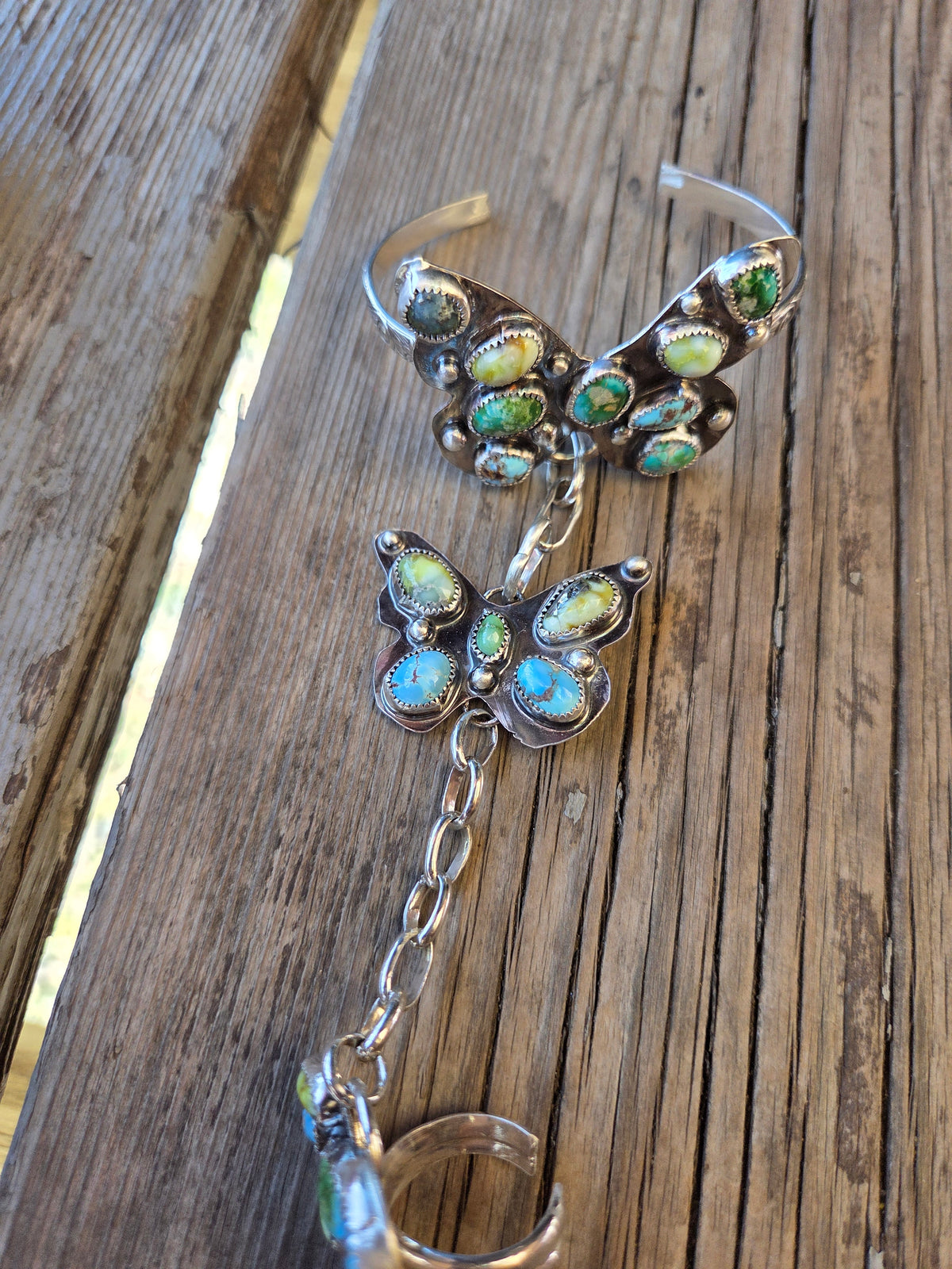 ButterFly/Heart Hand Chain