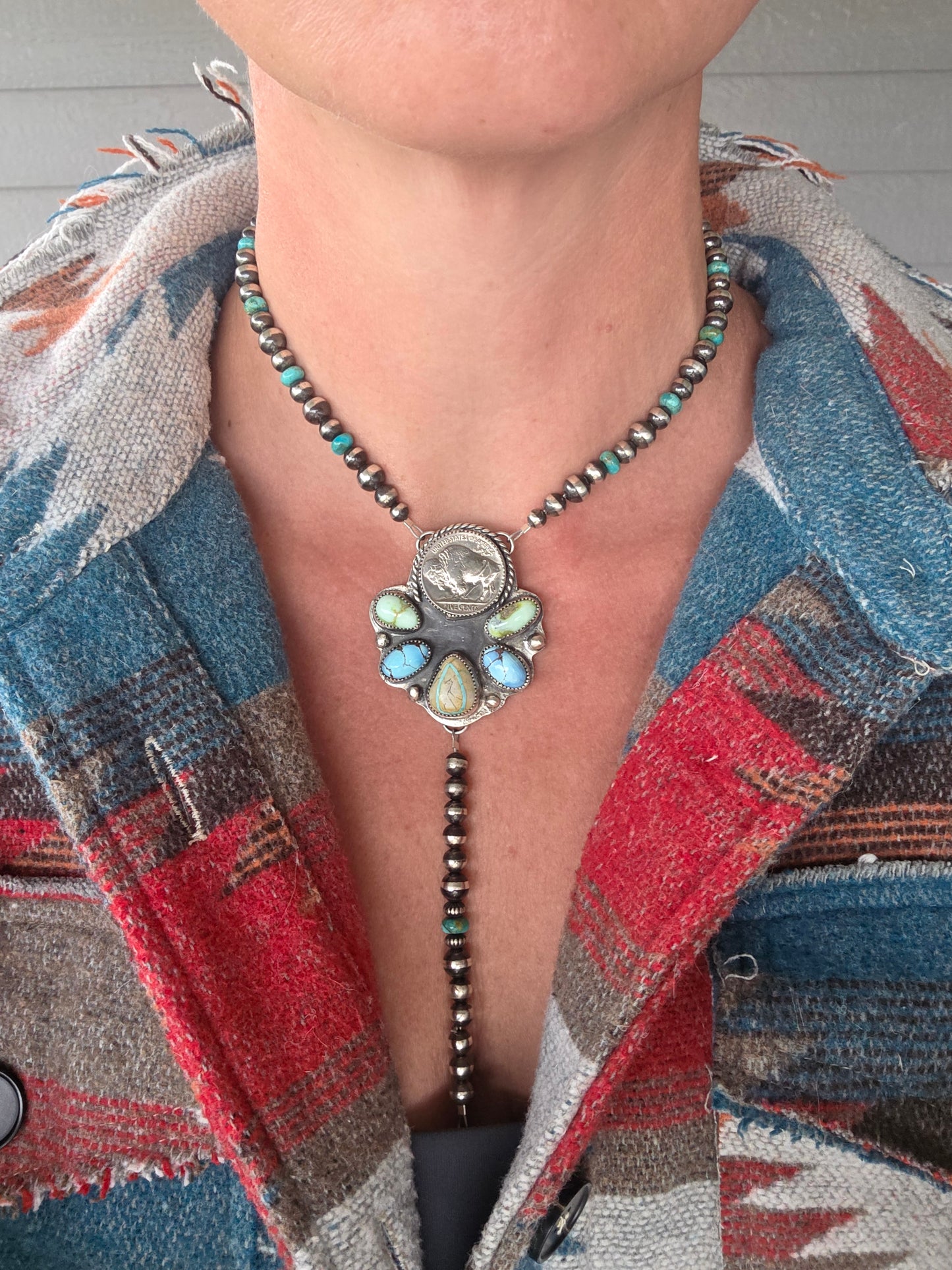 Buffalo Coin Necklace