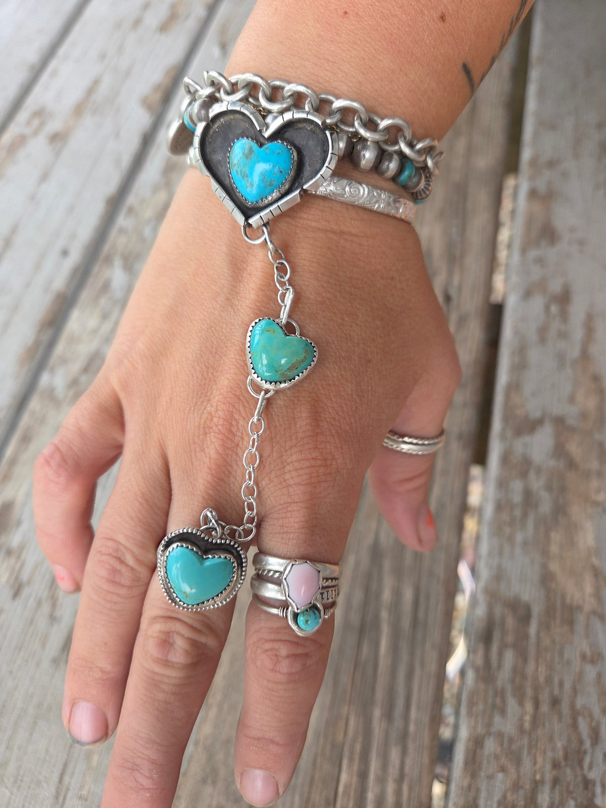 Heart Hand Chain