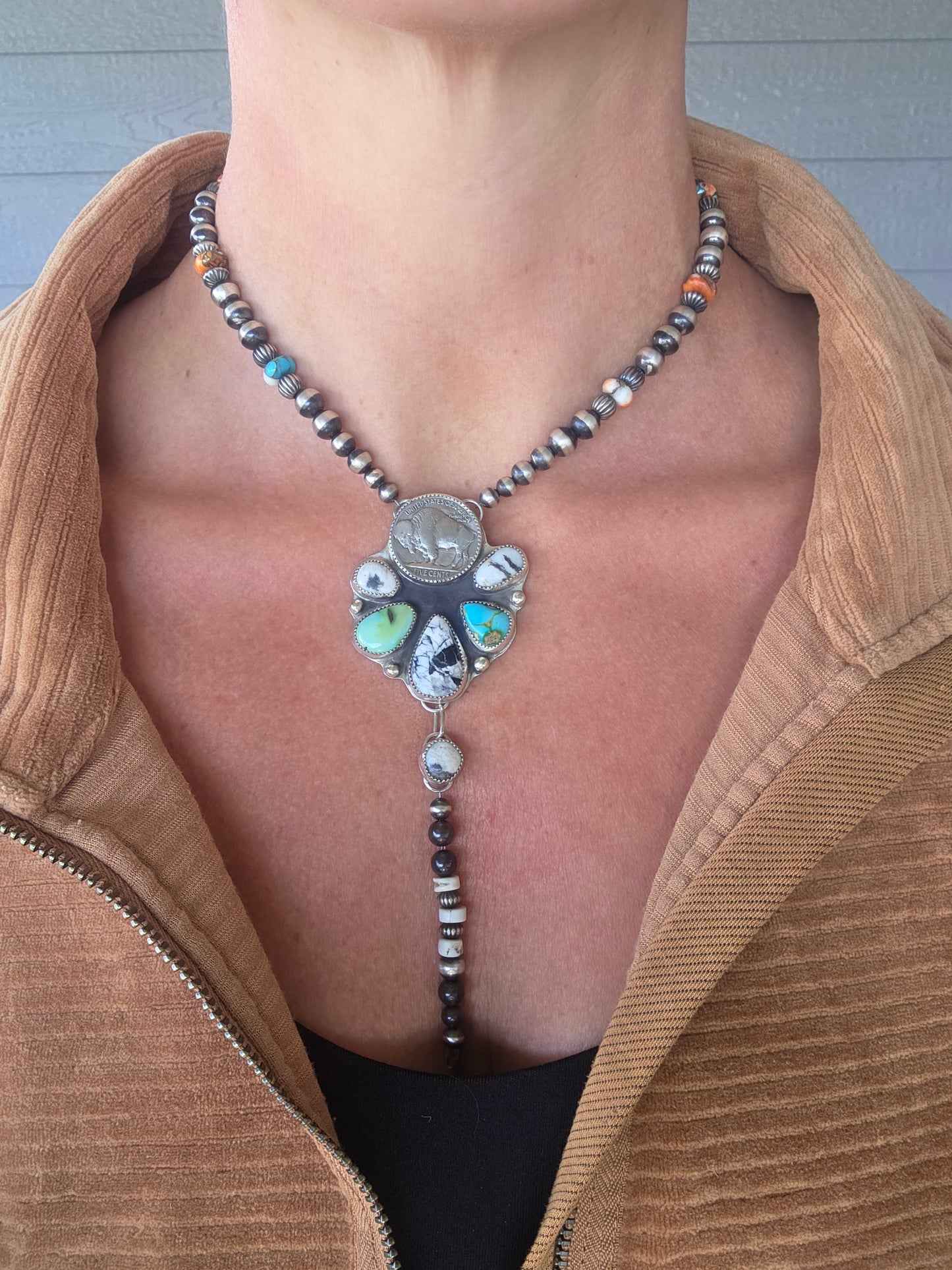 Buffalo Coin Necklace